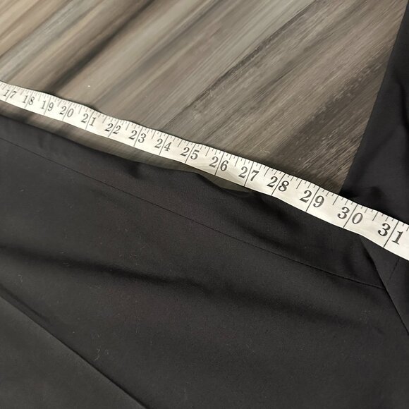 Lafayette 148 Womens Irving Pants Stretch Virgin Wool Straight Leg Black Size 10 - Picture 9 of 10